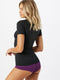 Odlo Performance Light - Dames Thermoshirt Korte Mouw Ronde Hals - Black - Maat S
