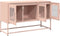 vidaXL - Tv-meubel - 100,5x39x60,5 - cm - koudgewalst - staal - roze