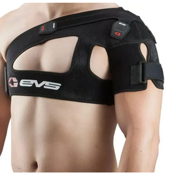 EVS Sports SB03 - Schouderbeschermers - Lichtgewicht en ademend - Zwart - Maat S