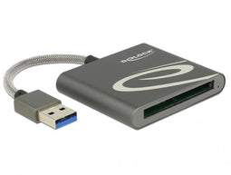 Delock 91525 - USB Kaartlezer - CFast 2.0 - Grijs