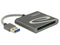 Delock 91525 - USB Kaartlezer - CFast 2.0 - Grijs