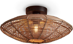 GOOD&MOJO Plafonniere Tanami - Rotan - Ø40cm - Modern
