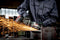 Metabo 613052840 - Borstelloze haakse accu-slijper - 40% meer vermogen - 18V