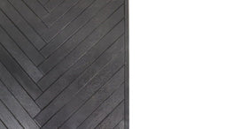 HSM Collection Salontafel Verona 80cm Zwart Mangohout/Ijzer