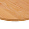 vidaXL - Tafelblad - 140x60x2 - cm - ovaal - massief - eikenhout - lichtbruin