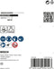 Bosch 2 608 620 728 - Slijpaccessoire - X-LOCK systeem - Diameter 75 mm