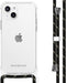 iMoshion Hoesje Geschikt voor iPhone 13 Mini Hoesje Met Koord - iMoshion Backcover met koord - Transparant
