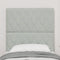 vidaXL - Hoofdbord - Kristalknop - Tufted - Licht - Grijs - 80 - cm - Fluweel