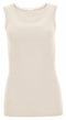 Oroblu Perfect Line - Tank Top - Micro-modal met tule - Ivoor - Maat L