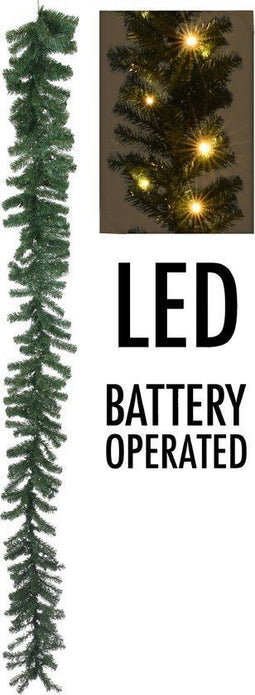 Guirlande - 35 LEDs - timerfunctie - warm wit - 270 cm