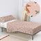 Happy Friday Sheet set 2 pieces Fox forest 160x270 cm (Single) Multicolor