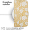 iMoshion Hoesje Geschikt voor iPhone 12 Pro / 12 Hoesje Met Pasjeshouder - iMoshion Design Bookcase smartphone - Geel / Yellow Flowers