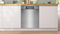 Bosch SMU4EAS28E - Onderbouw Vaatwasser - 60 cm - 13 Couverts - SpeedPerfect - 42 dB - Energieklasse A - RVS