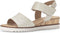Gabor 42.750.63 - Platte sandalen - Sportief en comfortabel - Beige - Maat 40