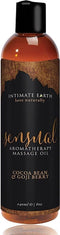 Intimate Earth Sensual - Massage Olie - Cacoa Goji Bes - 240 ml