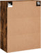 vidaXL - Hangkast - 69,5x34x90 - cm - gerookt - eikenkleurig