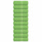 vidaXL - Zeepdoekjes - 10 - st - 30x30 - cm - 360 - g/m² - 100% - katoen - appelgroen