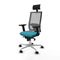 Bureaustoel met hoofdsteun Piqueras y Crespo 2D086N1 Turkoois
