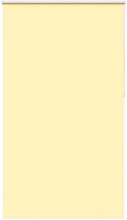 vidaXL - Rolgordijn - verduisterend - 140x210 - cm - stofbreedte - 136,6 - cm - geel