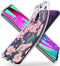 iMoshion Hoesje Geschikt voor Samsung Galaxy A40 Hoesje Siliconen - iMoshion Design hoesje - Roze / Transparant / Cherry Blossom