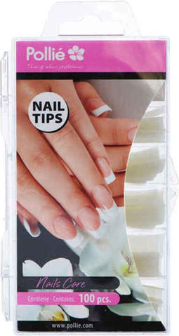 Nail art stickers Eurostil NATURALES CURVADOS Natural Curved (100 uds)
