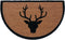 SVJ Deurmat Hert Rechthoekig - 45 x 75 cm - Kokos - Bruin - Set van 10