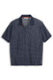Scotch and Soda - Button Front Sweater Top - Zacht en comfortabel - Zwart/Blauw - XL