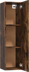 vidaXL - Tv-wandmeubels - 2 - st - 30,5x30x110 - cm - gerookt - eikenkleurig