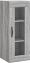 vidaXL - Hangkast - 34,5x34x90 - cm - grijs - sonoma - eikenkleurig