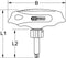 KS Tools 151.1109 Dopschroevendraaier DIN 3120, DIN ISO 1174, DIN 3122, DIN ISO 3315