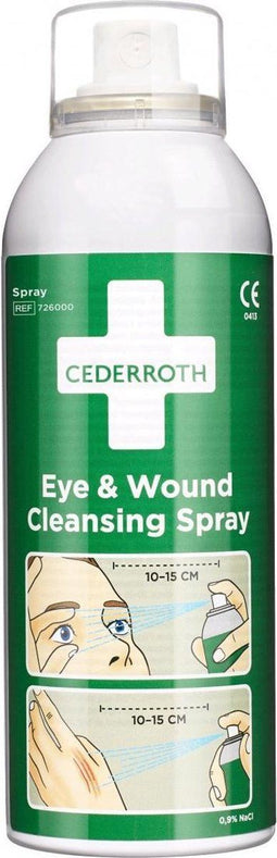 Cederroth - Oog - Gelaatdouche transportabel - 1 sproeikop (1 stuk)