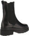 Tamaris dames chelseaboot - Blokhak 5 cm - Zwart