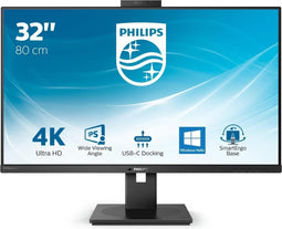Philips P-line 329P1H/00 - Monitor - 31,5" 4K UHD IPS - Zwart