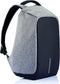 XD Design Bobby - Anti-diefstal Rugzak - USB Oplaadpoort Waterafstotend - Grijs Zwart