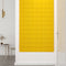 vidaXL - Wandpanelen - 12 - st - 1,08 - m² - 60x15 - cm - fluweel - geel