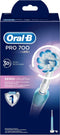 Oral-B Pro 700 - Elektrische Tandenborstel - Sensi UltraThin - Blauw