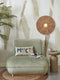 GOOD&MOJO Wandlamp Iguazu - Jute Zwart - Ø40cm - Binnen