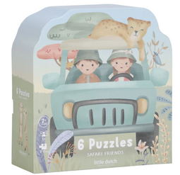 Little Dutch 6 in 1 puzzel SF LD7450(Let op! Per Stuk!)