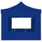 vidaXL - Partytent - inklapbaar - met - wanden - 3x3 - m - aluminium - blauw
