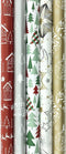 Benza K724 - Cadeaupapier - Assortiment 5 rollen 3 meter x 70 cm - Multikleur