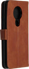 iMoshion Hoesje Geschikt voor Nokia 7.2 / 6.2 Hoesje Met Pasjeshouder - iMoshion Luxe Bookcase - Bruin