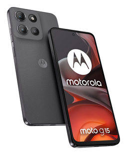 MOTOROLA moto g15 - 128 GB Grijs