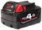 Milwaukee M18 B4 - Accu 18V 4.0Ah Li-Ion - REDLINK™ intelligentie