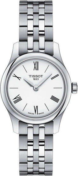 Tissot Tradition T0630091101800 - Polshorloge - Quartz - Staal - Ø 26 mm - Zilverkleurig