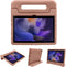 iMoshion Tablet Hoes Kinderen Geschikt voor Samsung Galaxy Tab A8 (2021/2022) - iMoshion Kidsproof Backcover met handvat - Lichtroze /Dusty Pink