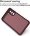imoshion Hoesje - Geschikt voor Samsung Galaxy S21 FE - EasyGrip Backcover - Aubergine