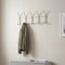 Spinder Design EZRA - Wandkapstok - 10 haken - Pebble grey