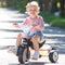 Smoby Baby Driver Plus - Driewieler - Veiligheidsharnas - Roze