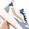 POSH by Poelman CHARLIE - Dames sneakers - Chunky zool 4 cm - Blauw (38)