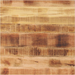 vidaXL - Tafelblad - vierkant - 90x90x2,5 - cm - massief - ruw - mangohout
